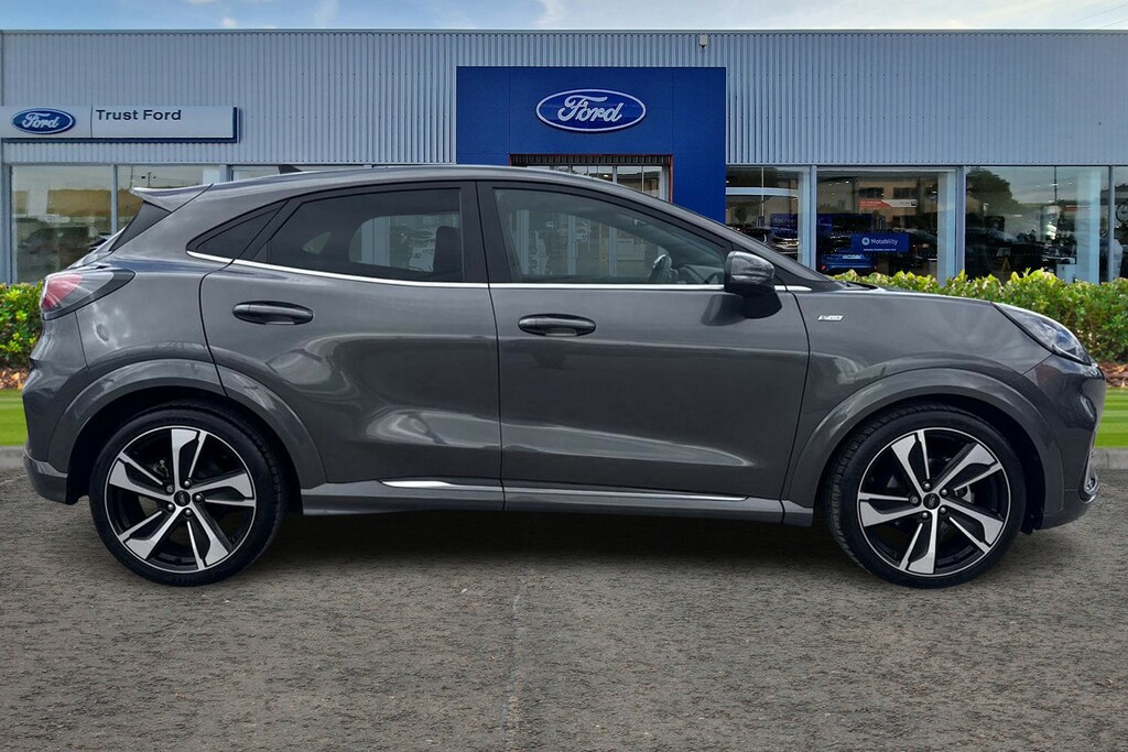 Ford Puma 1.0 Ecoboost Hybrid Mhev 155 St-line Vignale HN23ZRR Grey #3