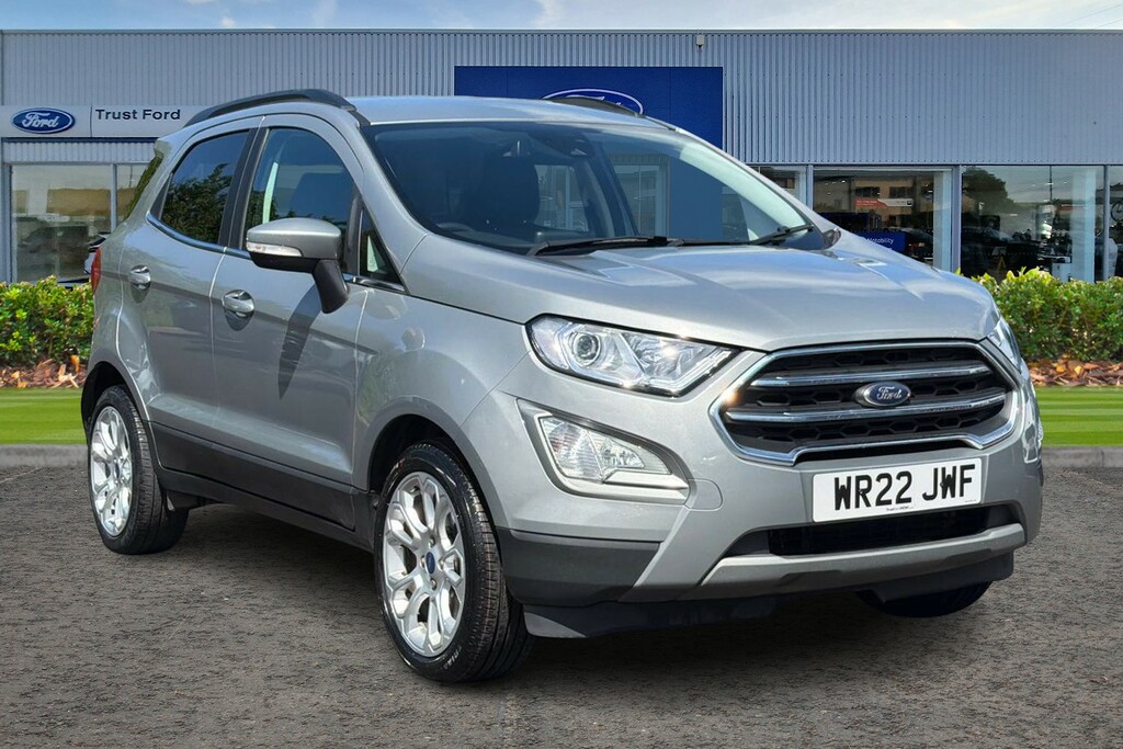 Ford Ecosport 1.0 Ecoboost 125 Titanium Rear Sensors Rear Ca Silver