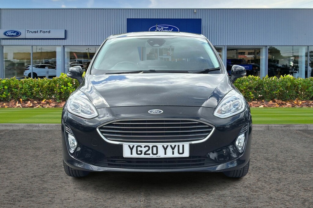 Ford Fiesta 1.0 Ecoboost Titanium With Rear Sensors Sat Na YG20YYU Black #6