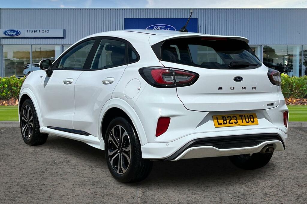 Ford Puma 1.0T Ecoboost Mhev St-line Suv Hybrid M LB23TUO White #2