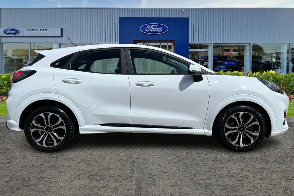 Ford Puma 1.0T Ecoboost Mhev St-line Suv Hybrid M LB23TUO White #3