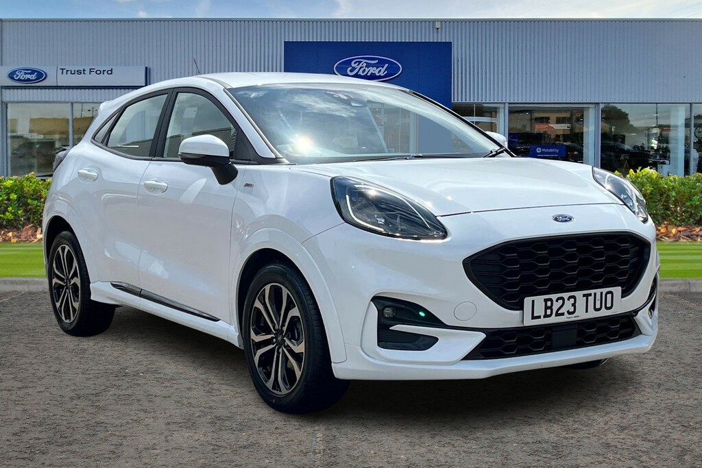 Ford Puma 1.0T Ecoboost Mhev St-line Suv Hybrid M White