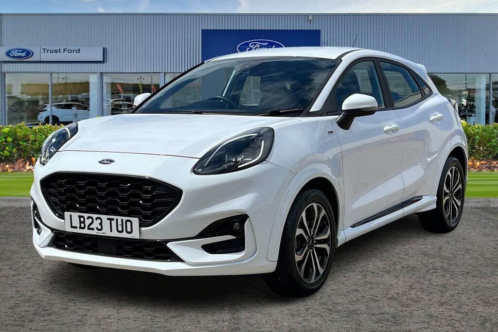 Ford Puma 1.0T Ecoboost Mhev St-line Suv Hybrid M LB23TUO White #5