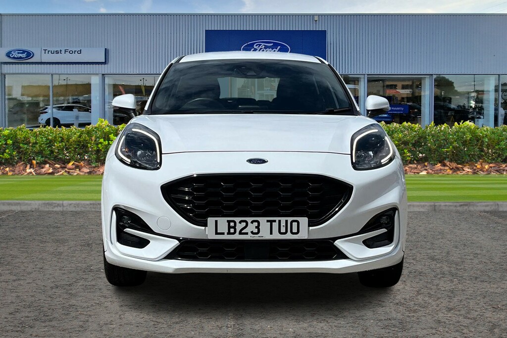 Ford Puma 1.0T Ecoboost Mhev St-line Suv Hybrid M LB23TUO White #6