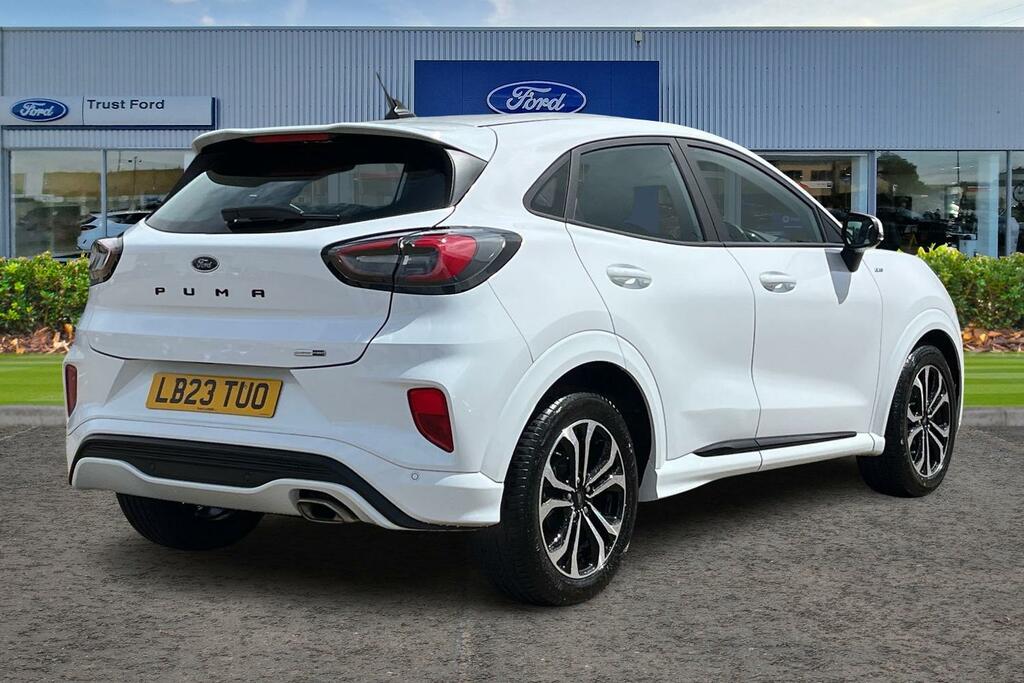 Ford Puma 1.0T Ecoboost Mhev St-line Suv Hybrid M LB23TUO White #4
