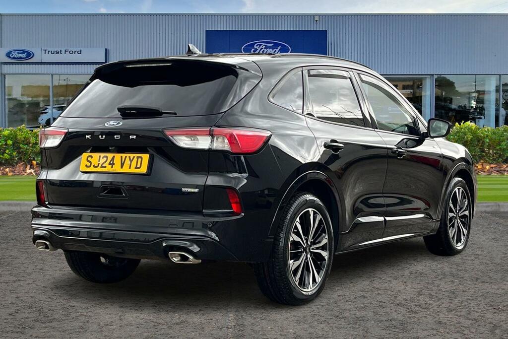 Ford Kuga 2.5H Duratec St-line X Edition Suv Hybr SJ24VYD Black #4