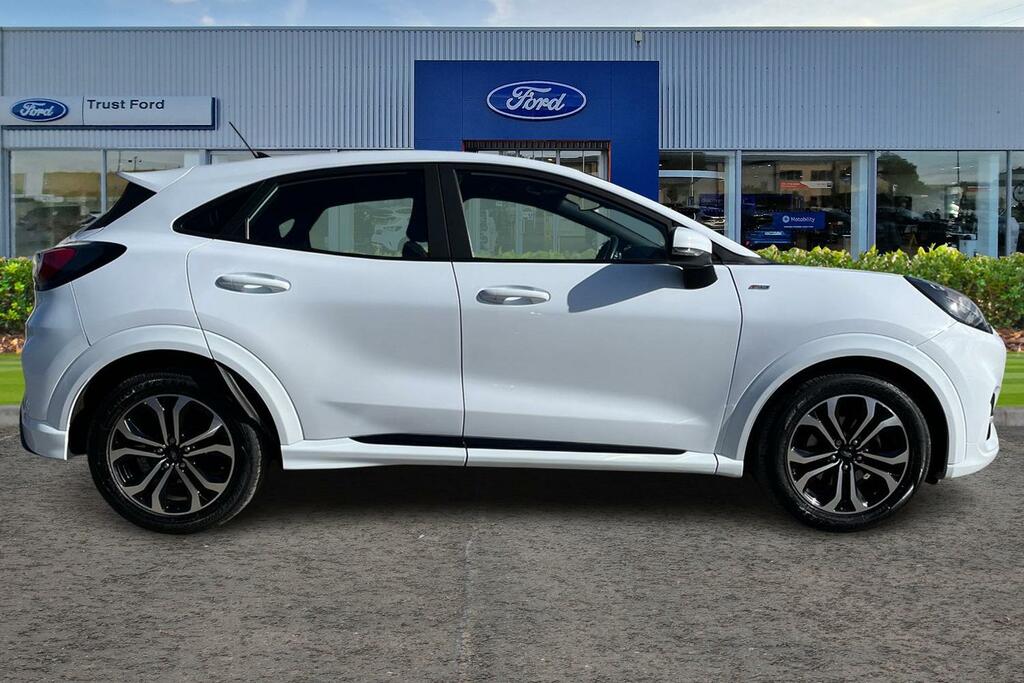 Ford Puma 1.0 Ecoboost Hybrid Mhev St-line CYZ1450 White #3