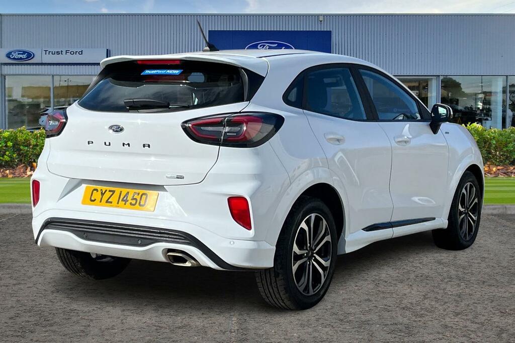 Ford Puma 1.0 Ecoboost Hybrid Mhev St-line CYZ1450 White #4