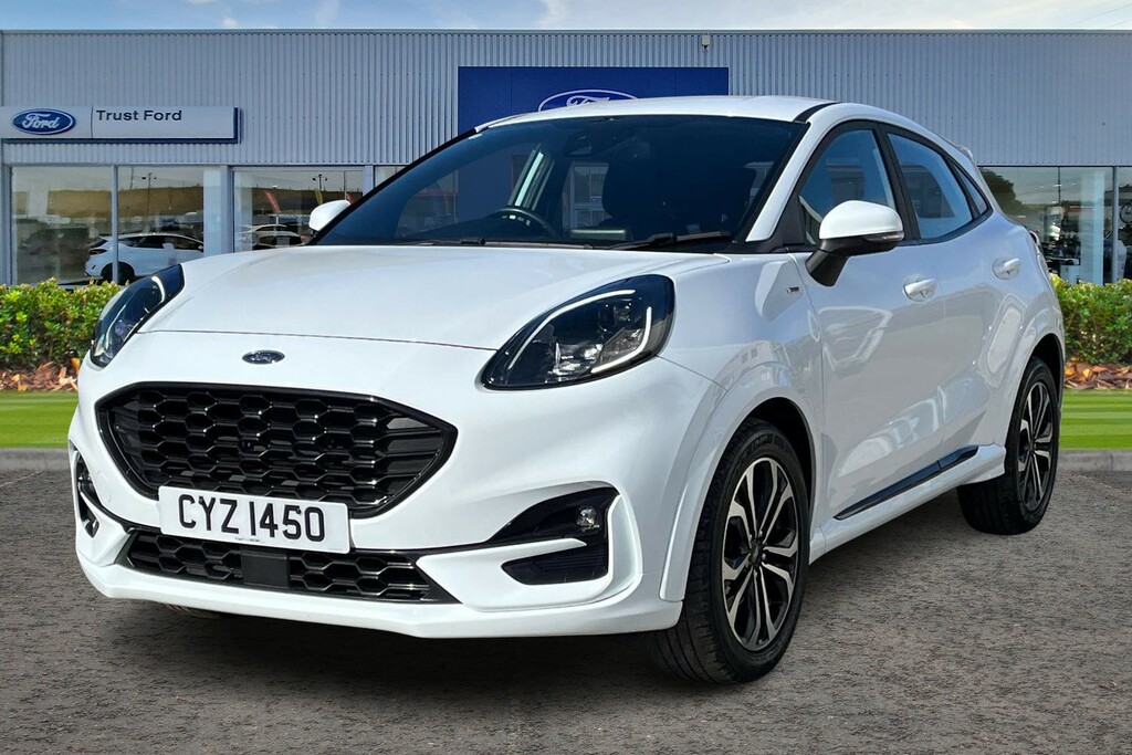 Ford Puma 1.0 Ecoboost Hybrid Mhev St-line CYZ1450 White #5