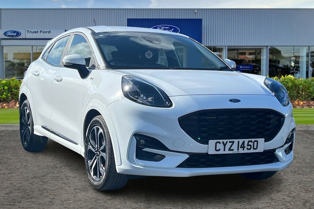 Ford Puma 1.0 Ecoboost Hybrid Mhev St-line White