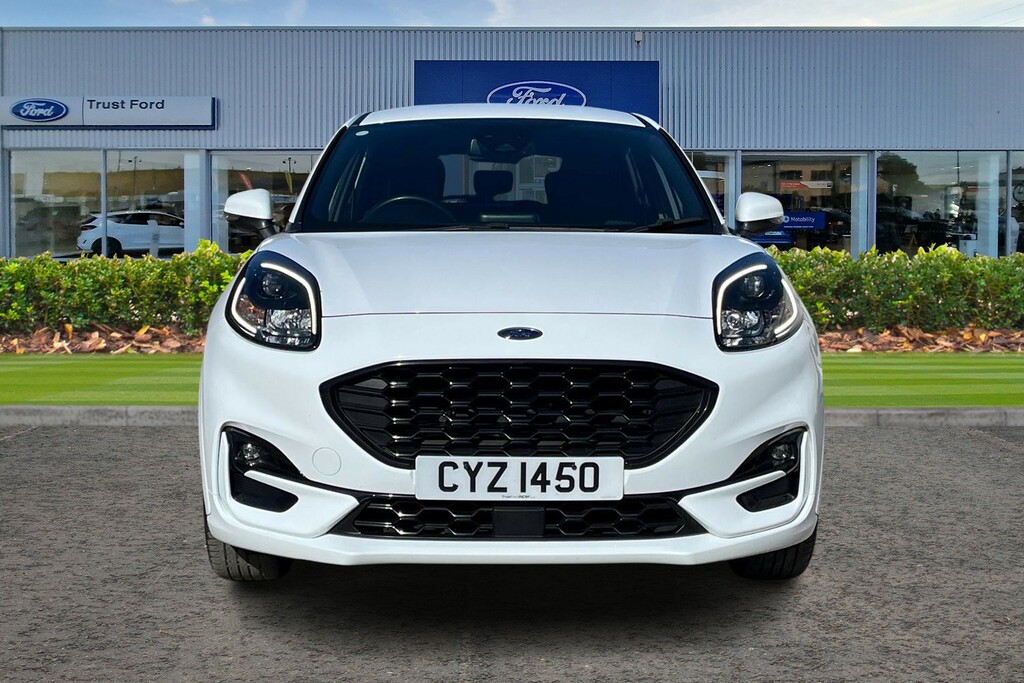 Ford Puma 1.0 Ecoboost Hybrid Mhev St-line CYZ1450 White #6