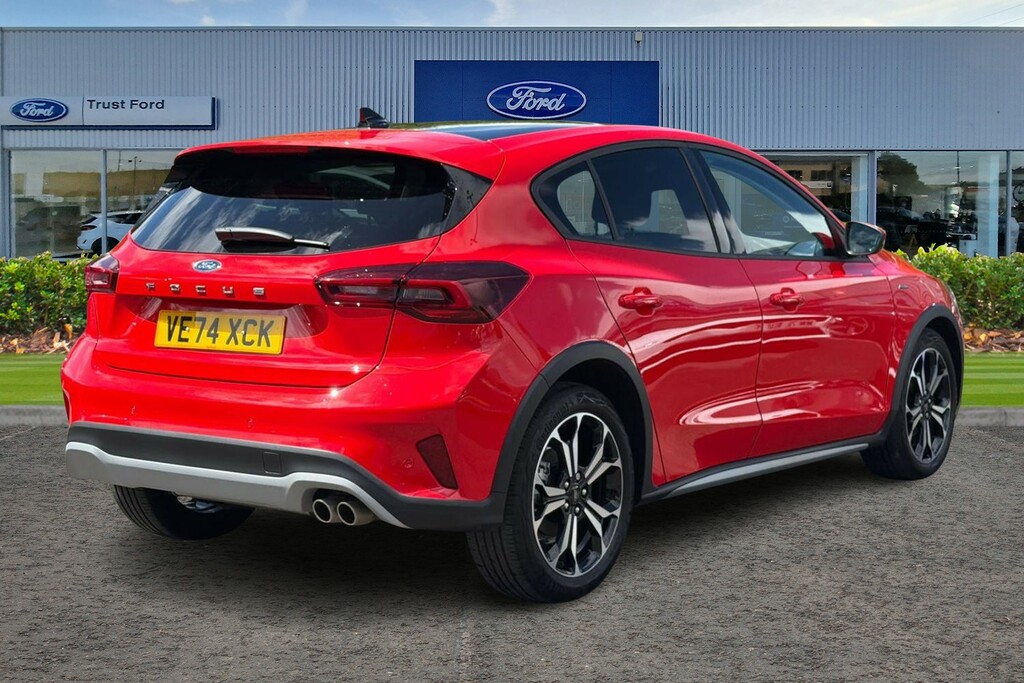 Ford Focus 1.0 Ecoboost Hybrid Mhev Active X Active Cruis VE74XCK Red #4