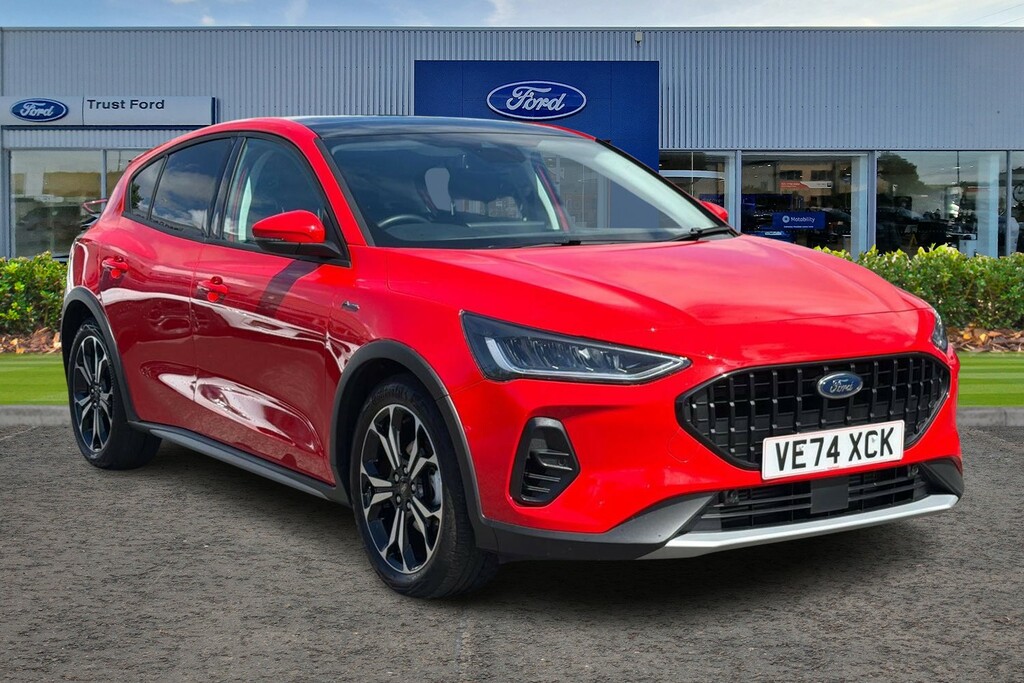 Ford Focus 1.0 Ecoboost Hybrid Mhev Active X Active Cruis Red