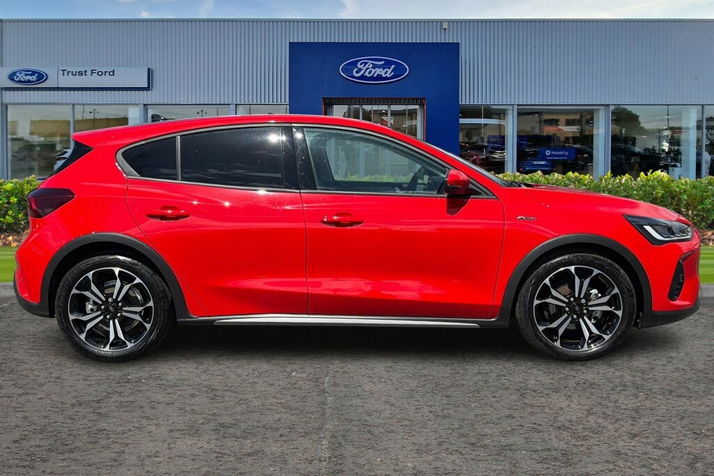 Ford Focus 1.0 Ecoboost Hybrid Mhev Active X Active Cruis VE74XCK Red #3