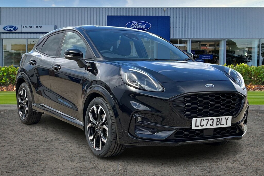 Ford Puma 1.0T Ecoboost Mhev St-line X Suv Hybrid Black
