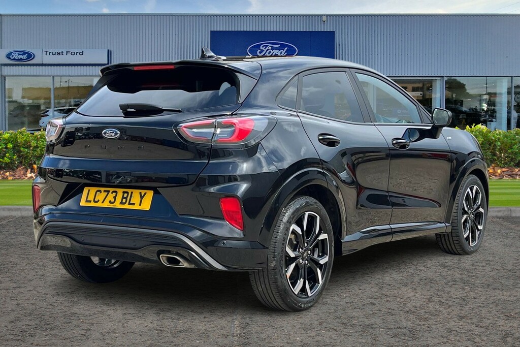 Ford Puma 1.0T Ecoboost Mhev St-line X Suv Hybrid LC73BLY Black #4