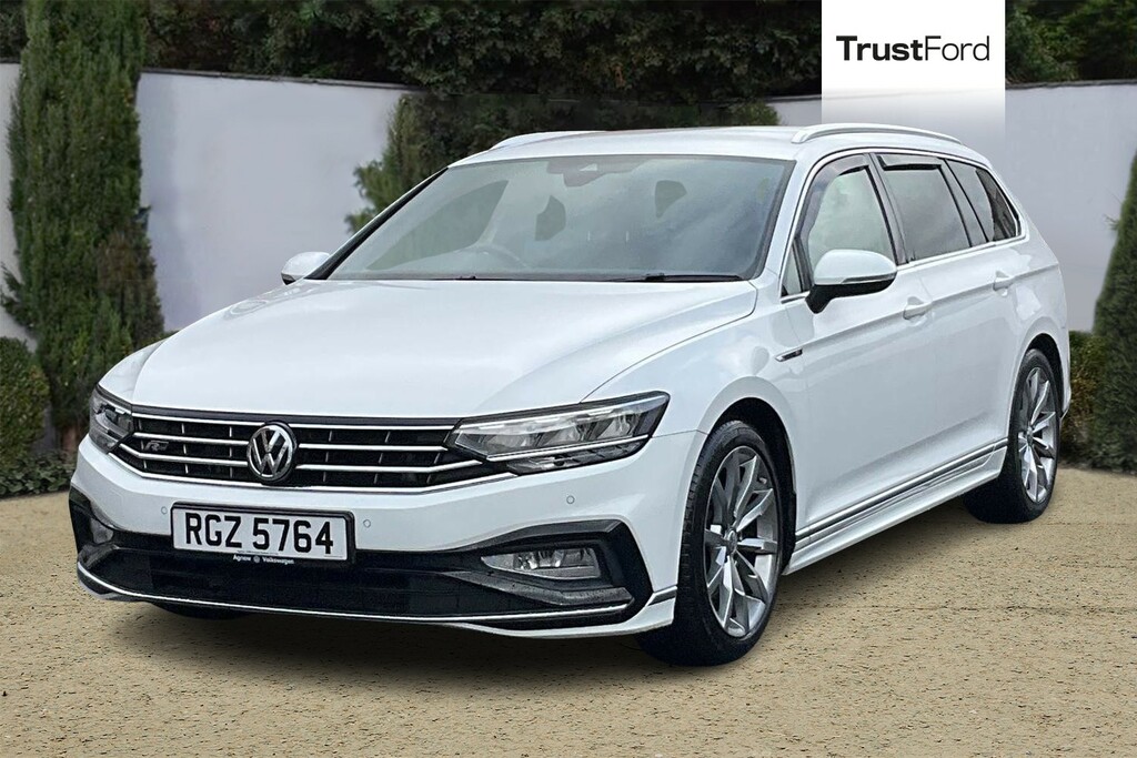 Volkswagen Passat 2.0 Tdi Evo Scr R-line Dsgheated Seats - Sat RGZ5764 White #5