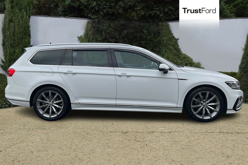 Volkswagen Passat 2.0 Tdi Evo Scr R-line Dsgheated Seats - Sat RGZ5764 White #3
