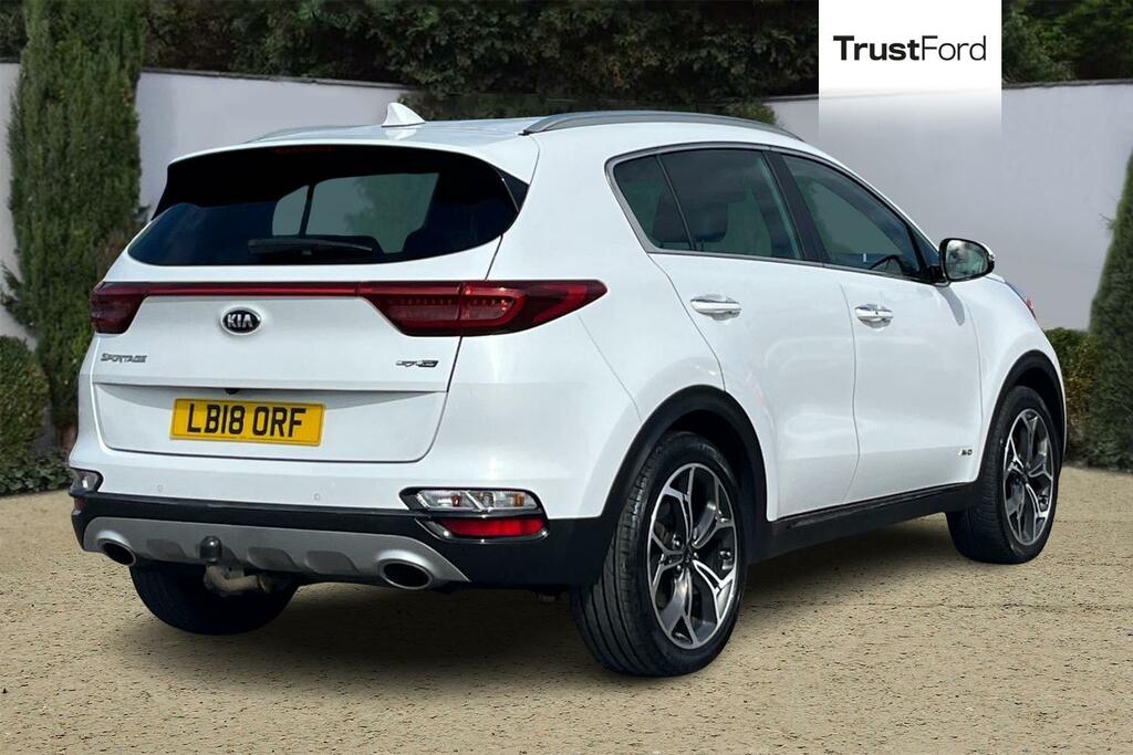 Kia Sportage 1.6 Crdi Isg Gt-line Dct Awd LB18ORF White #4