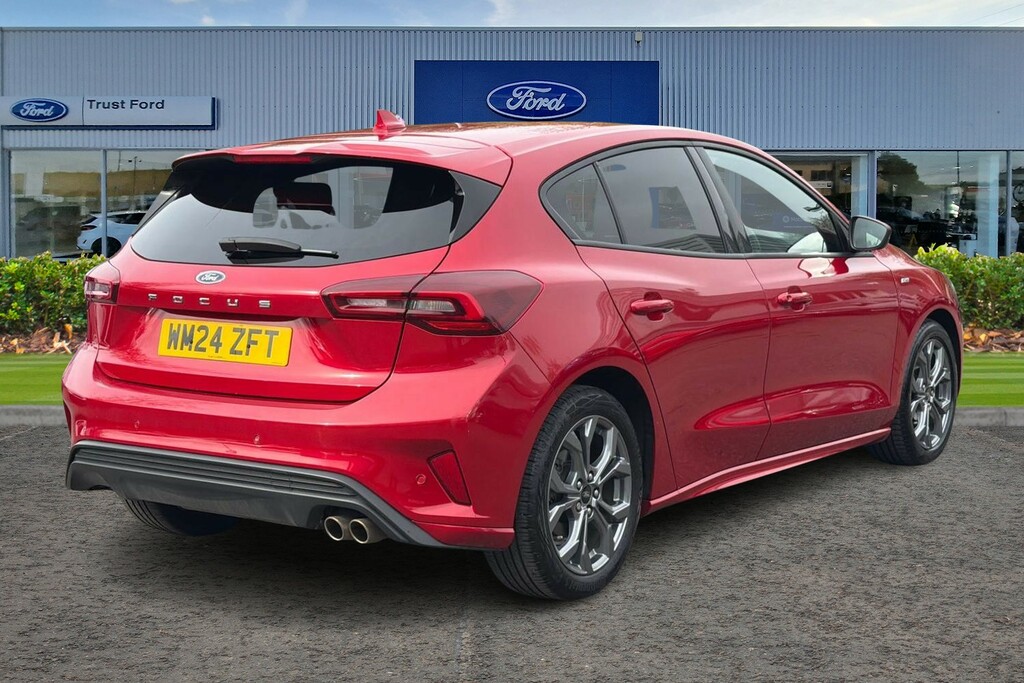 Ford Focus 1.0 Ecoboost Hybrid Mhev St-line With Front WM24ZFT Red #4