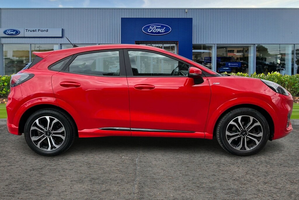 Ford Puma 1.0 Ecoboost St-line Charging P Red #3