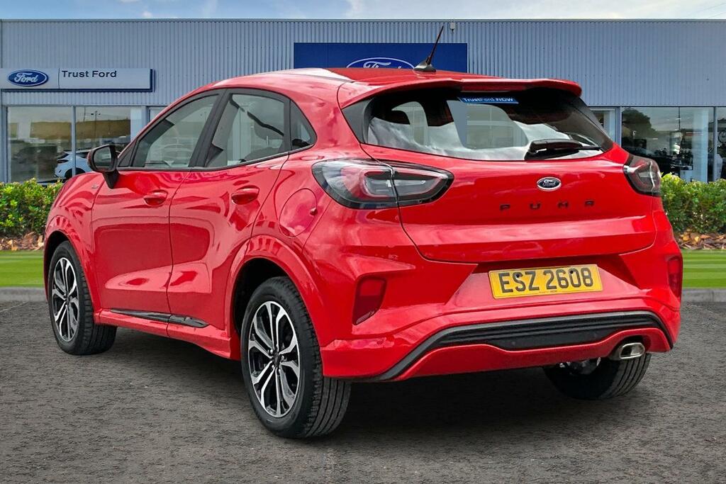 Ford Puma 1.0 Ecoboost St-line Charging P Red #2