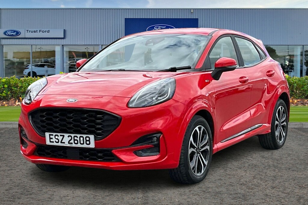 Ford Puma 1.0 Ecoboost St-line Charging P Red #5