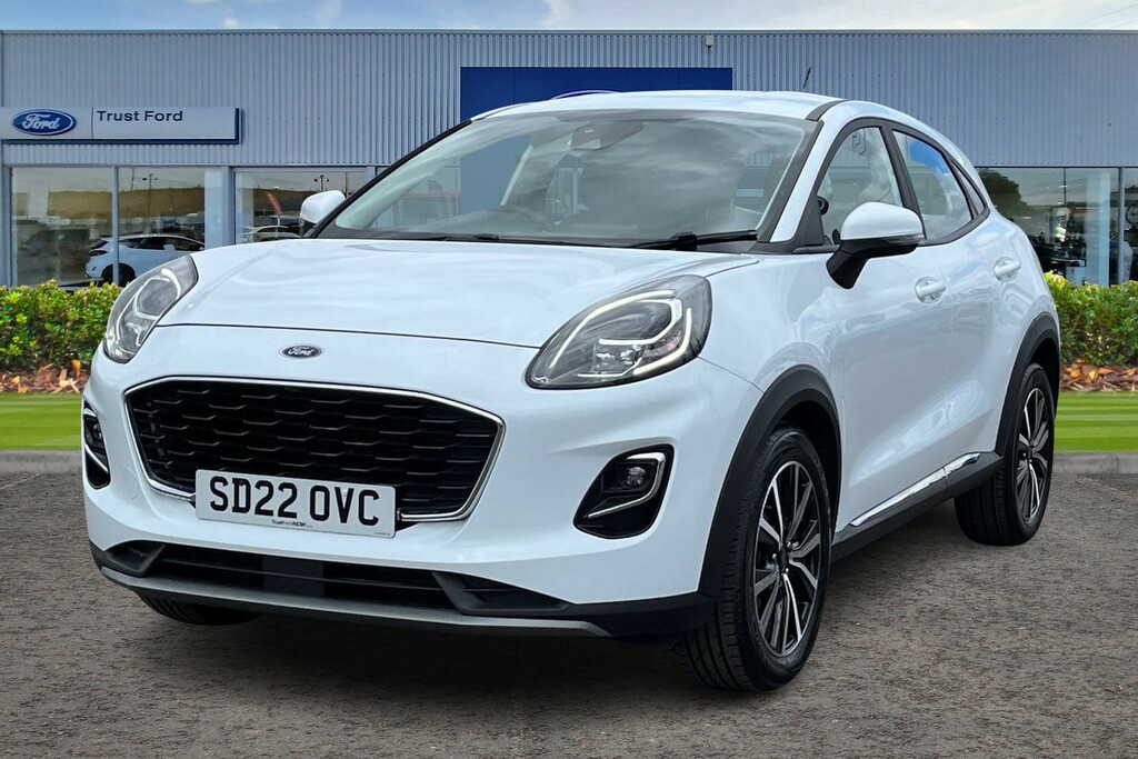 Ford Puma 1.0T Ecoboost Mhev Titanium Suv Hybrid SD22OVC White #5
