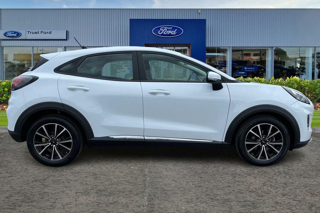 Ford Puma 1.0T Ecoboost Mhev Titanium Suv Hybrid SD22OVC White #3