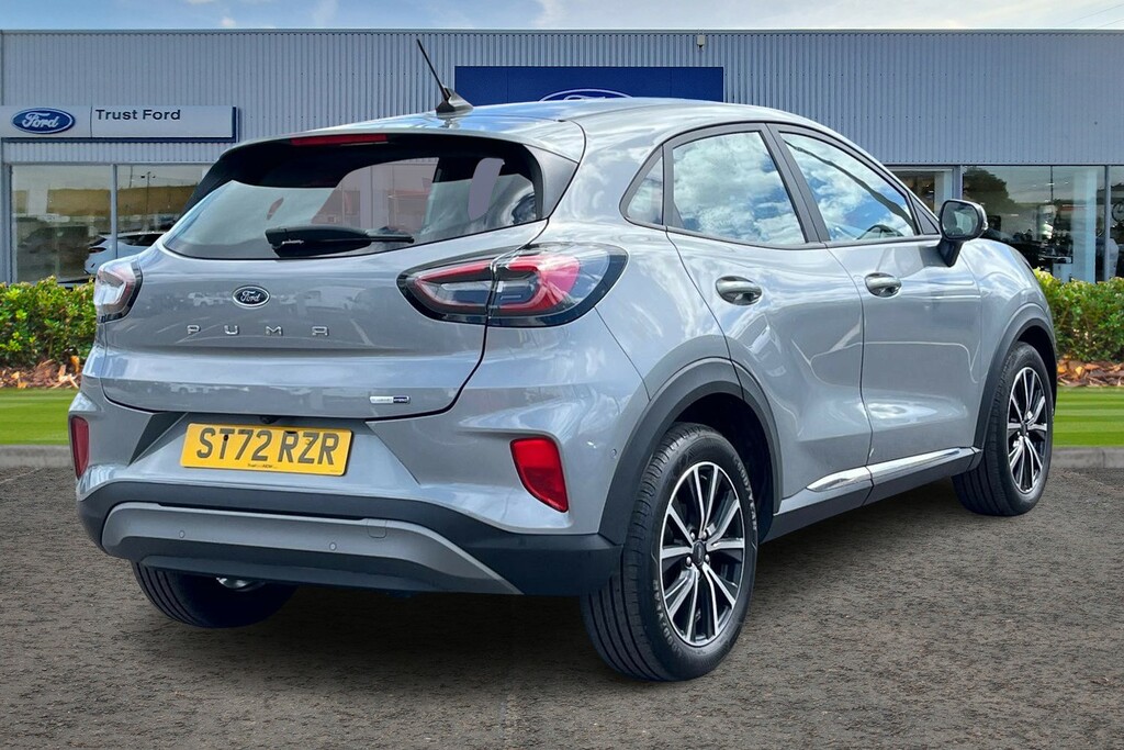 Ford Puma 1.0 Ecoboost Hybrid Mhev Titanium Dct ST72RZR Silver #4