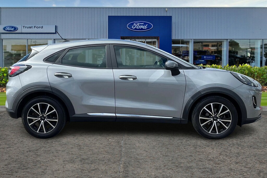 Ford Puma 1.0 Ecoboost Hybrid Mhev Titanium Dct ST72RZR Silver #3