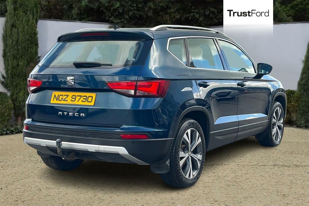 Seat Ateca 1.6 Tdi Se Technology Ez Dsg NGZ9730 Blue #4