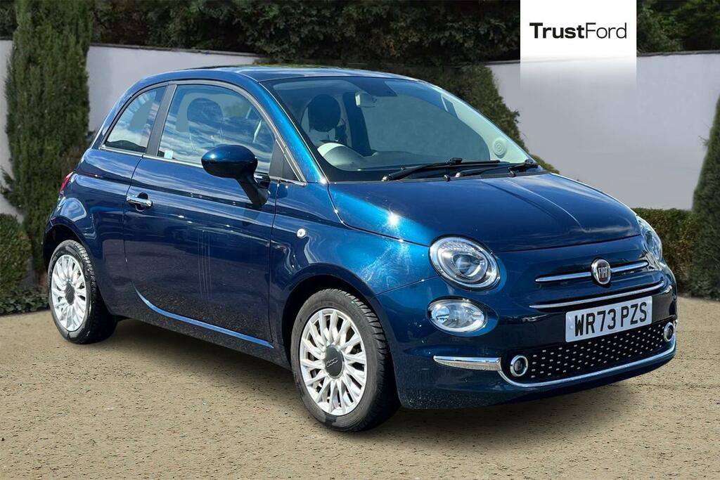 Fiat 500 Standard Bluetooth Phone Connectivity Cruise C Blue