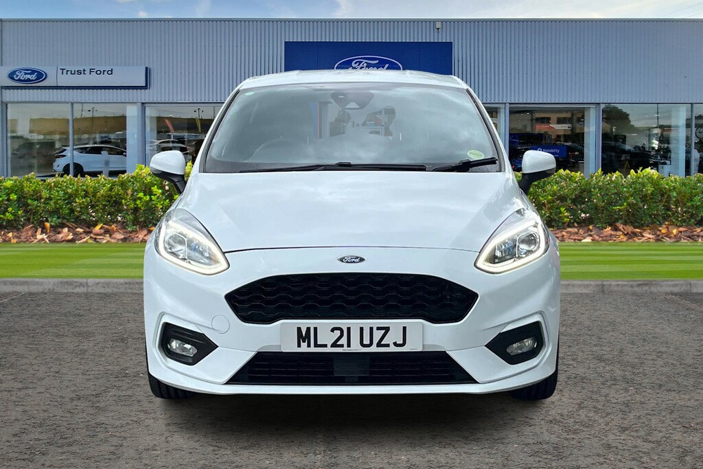 Ford Fiesta 1.0 Ecoboost Hybrid Mhev 125 St-line Edition H ML21UZJ White #6