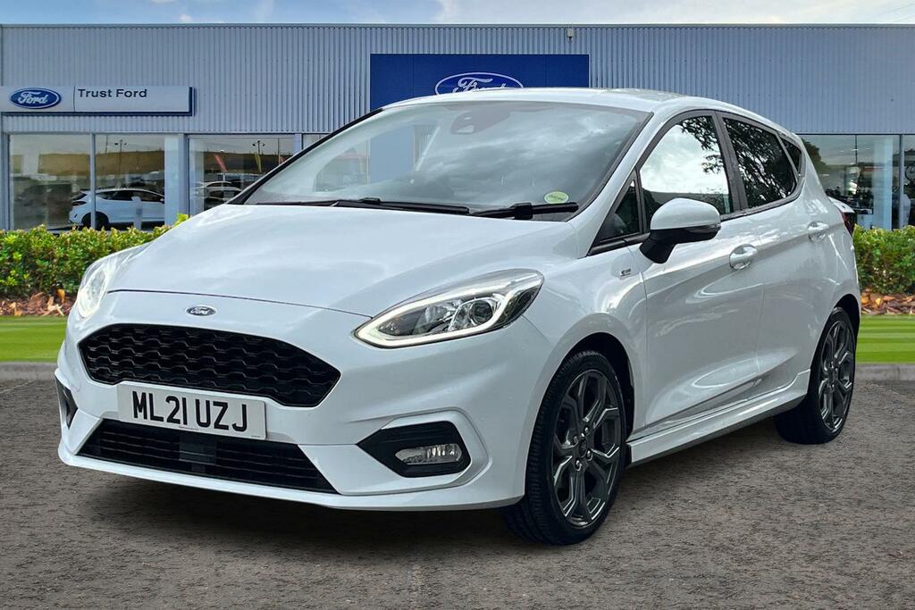 Ford Fiesta 1.0 Ecoboost Hybrid Mhev 125 St-line Edition H ML21UZJ White #5