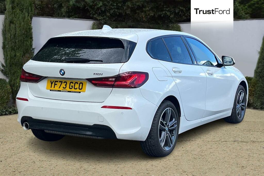 BMW 1 Series 118I 136 Sport Live Cockpit Full Service His YF73GCO White #4