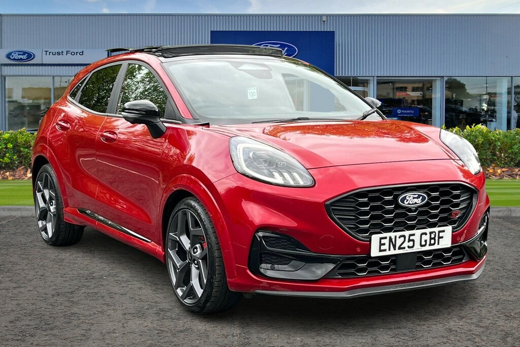 Ford Puma 1.0 Ecoboost Hybrid Mhev St Dct Red