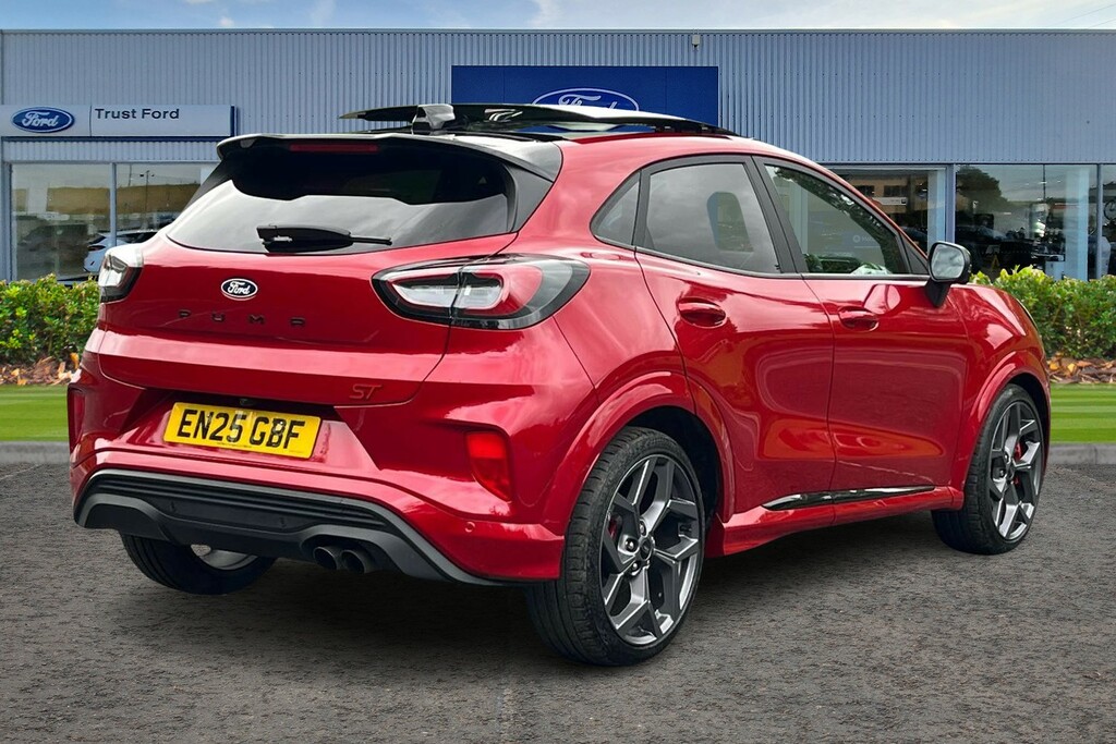 Ford Puma 1.0 Ecoboost Hybrid Mhev St Dct EN25GBF Red #4