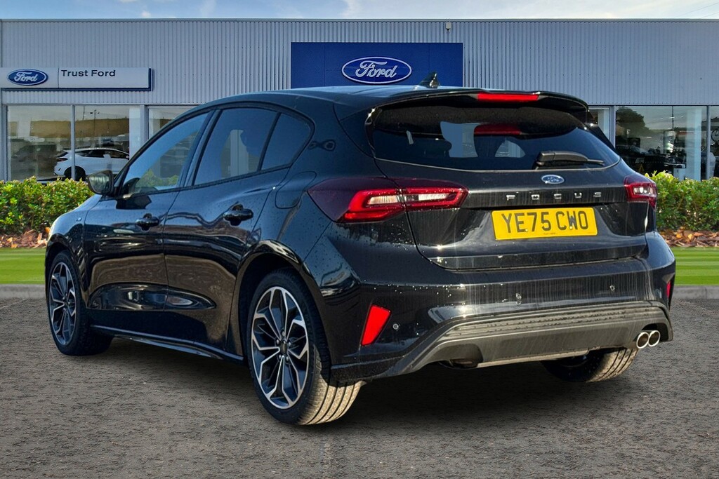Ford Focus 1.0 Ecoboost Hybrid Mhev St-line X 5Dr- With Heate YE75CWO Black #2