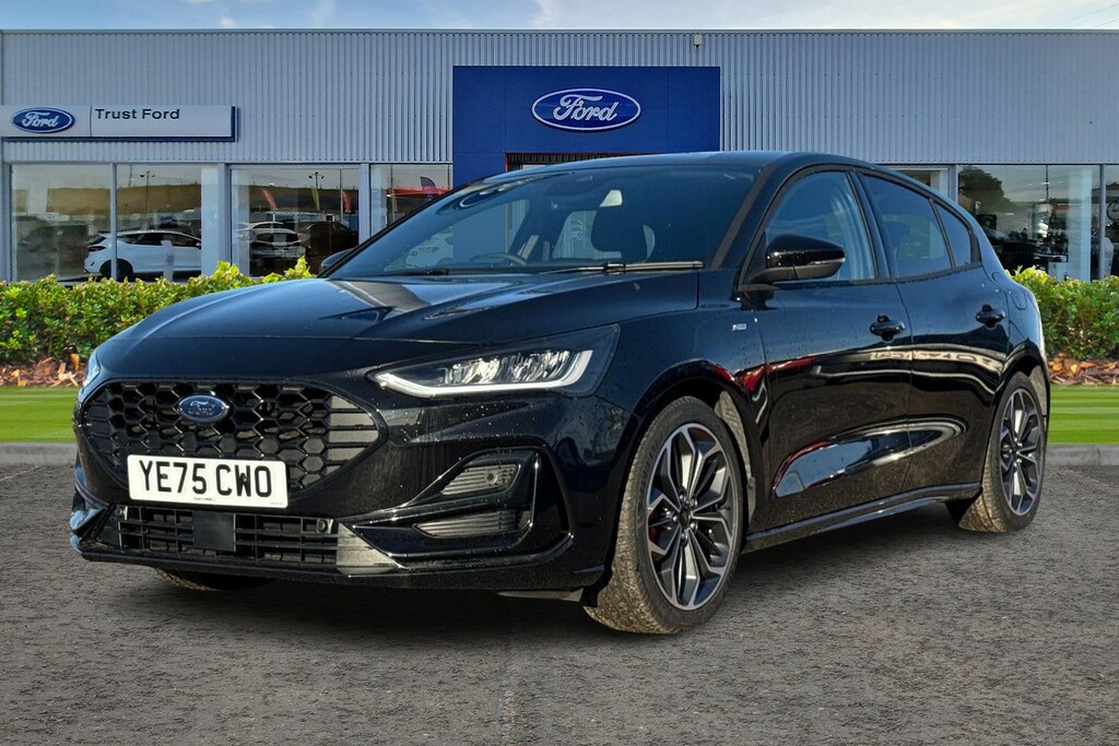 Ford Focus 1.0 Ecoboost Hybrid Mhev St-line X 5Dr- With Heate YE75CWO Black #5