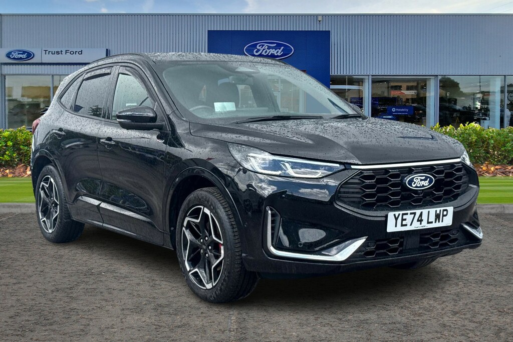 Ford Kuga 2.5 Fhev St-line X 4Wd Cvt- With Heads Up Disp YE74LWP Black