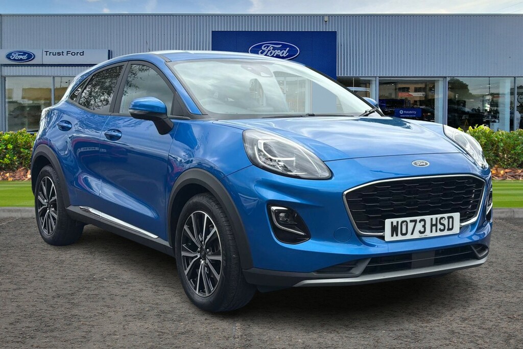 Ford Puma 1.0 Ecoboost Hybrid Mhev Titanium With Rear Se Blue