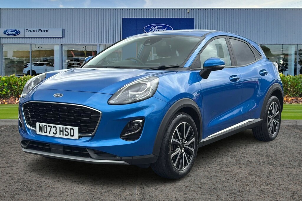 Ford Puma 1.0 Ecoboost Hybrid Mhev Titanium With Rear Se WO73HSD Blue #5