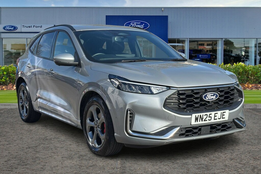 Ford Kuga 2.5 Fhev St-line Cvt With Blis Front Rear Se Silver