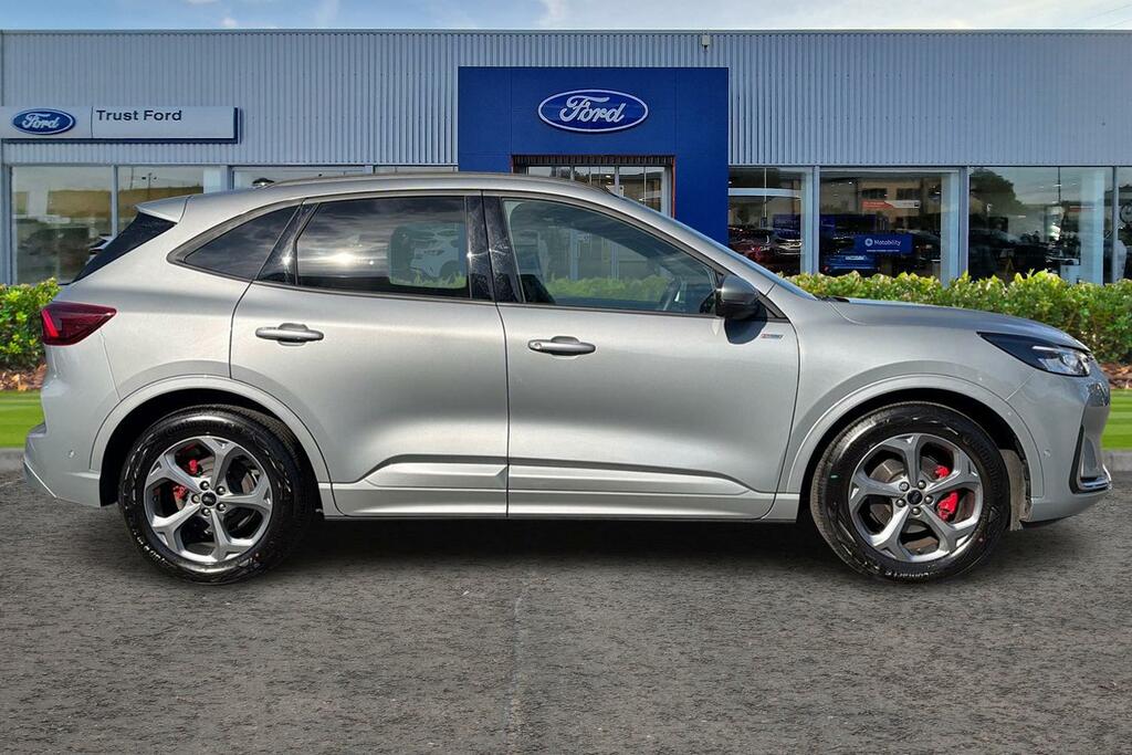 Ford Kuga 2.5 Fhev St-line Cvt With Blis Front Rear Se WN25EJE Silver #3