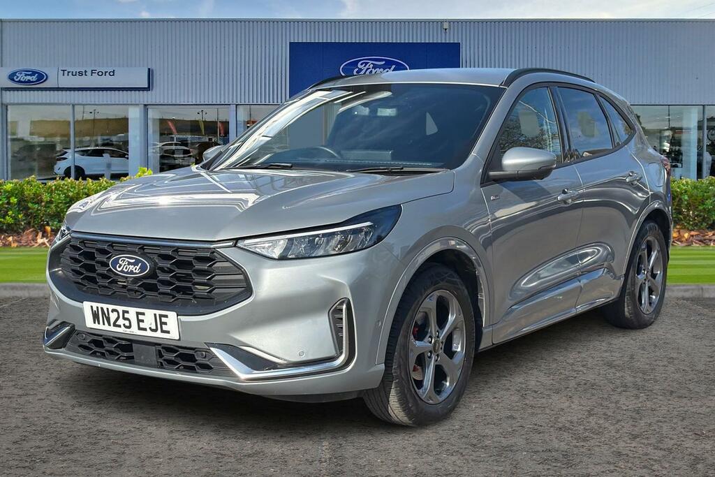 Ford Kuga 2.5 Fhev St-line Cvt With Blis Front Rear Se WN25EJE Silver #5