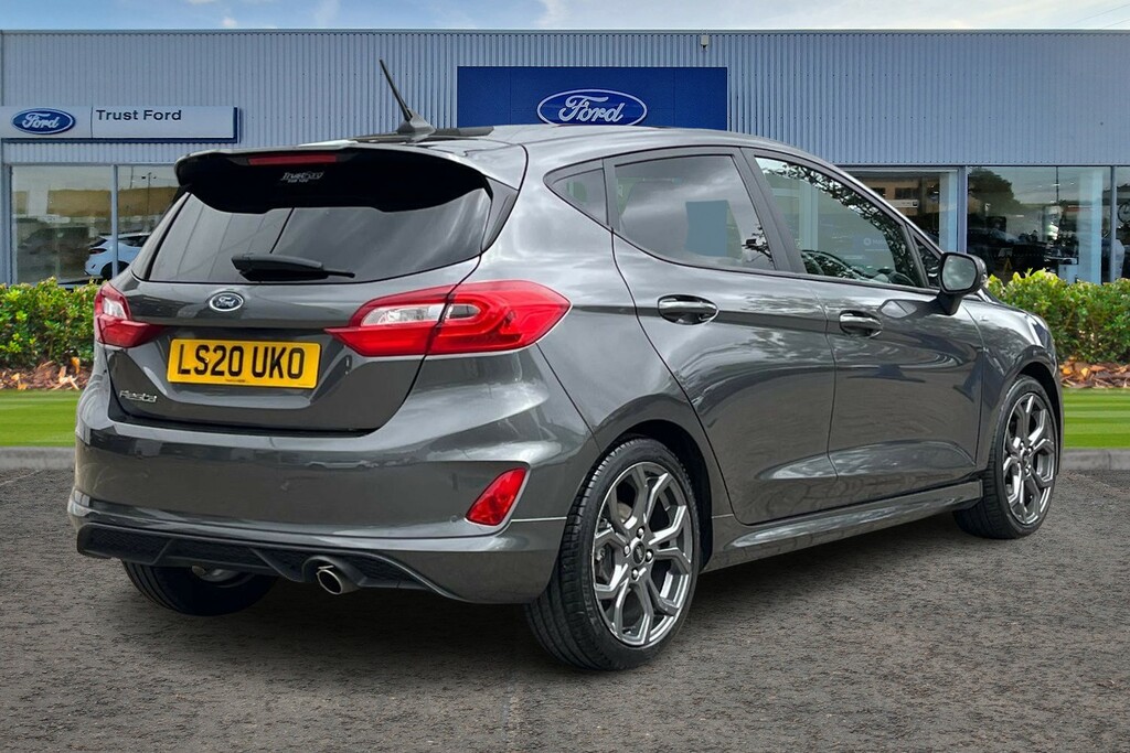 Ford Fiesta 1.0T Ecoboost St-line Edition Hatchback LS20UKO Grey #4