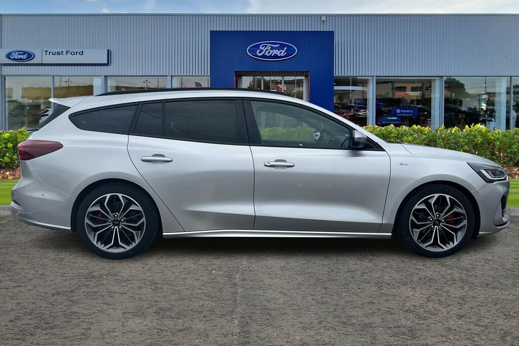 Ford Focus 1.0 Ecoboost Hybrid Mhev 155 St-line X EJ75OVY Silver #3