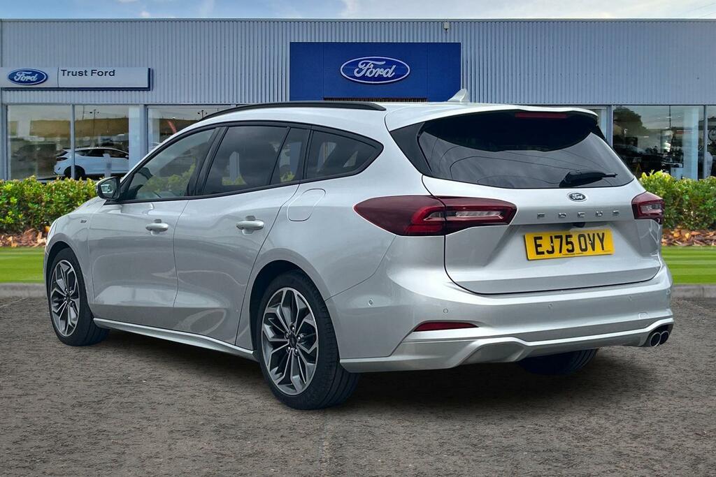 Ford Focus 1.0 Ecoboost Hybrid Mhev 155 St-line X EJ75OVY Silver #2