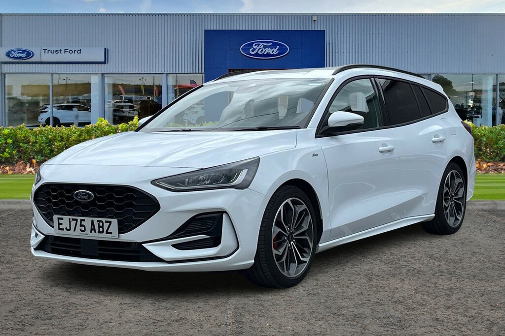 Ford Focus 1.0 Ecoboost Hybrid Mhev 155 St-line X EJ75ABZ White #5